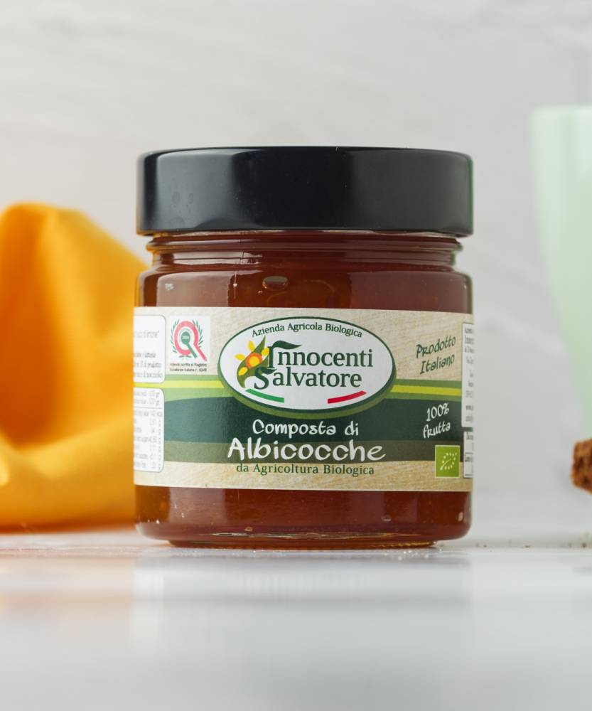 Composta di Albicocche solo zuccheri della frutta BIO