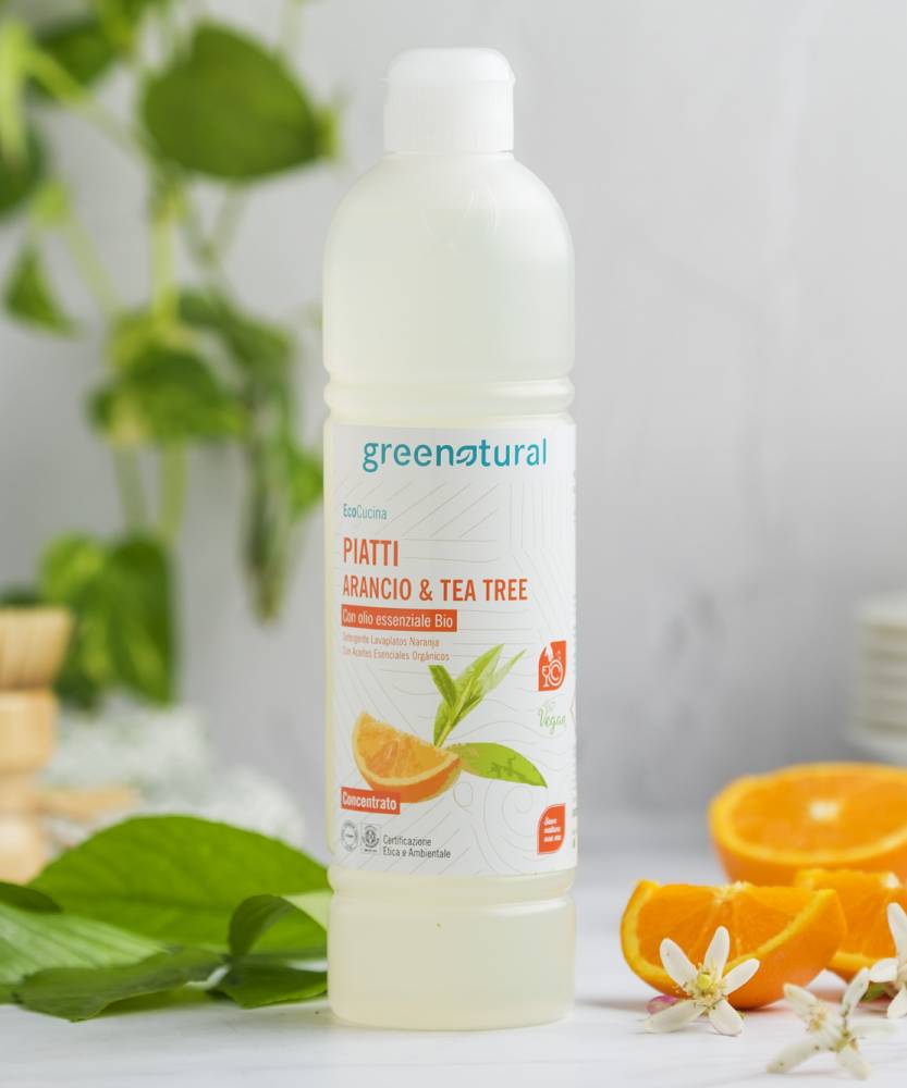 Piatti arancio e tea tree ECO