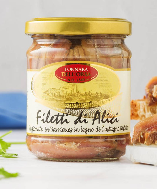 Filetti di Alici in olio di oliva